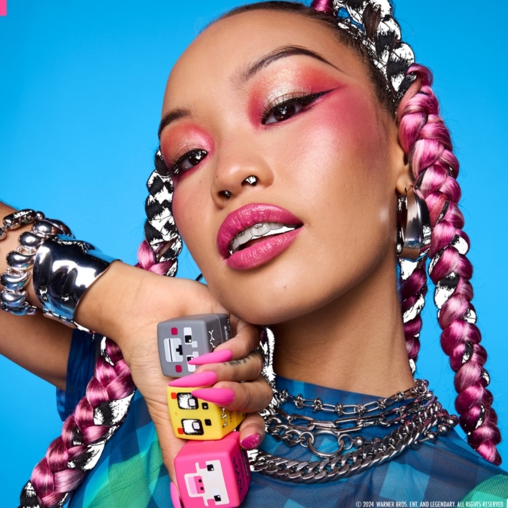 NYX LIMITED EDITION A MINECRAFT MOVIE CHEEKY MOB BLUSH BALM. - Picture 6 of 10